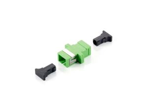 Equip 65144 SC APC-Koppler, Single-mode simplex