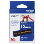 Brother TZE-R334 Etiketten erstellendes Band Gold auf...