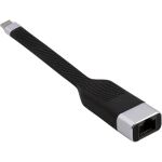 Techly ICOC USBC-RJ45 Netzwerkkabel Schwarz 0,144 m