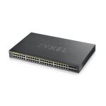 Zyxel GS1920-48HPV2 Managed Gigabit Ethernet (10/100/1000) Power over Ethernet (PoE) Schwarz