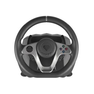 GENESIS Seaborg 400 Schwarz, Silber USB Lenkrad + Pedale Nintendo Switch, PC, PlayStation 4, Playstation 3, Xbox 360, Xbox One, Xbox One S, Xbox One X