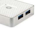 Conceptronic HUBBIES03W Schnittstellen-Hub USB 3.2 Gen 1 (3.1 Gen 1) Micro-B 5000 Mbit/s Weiß