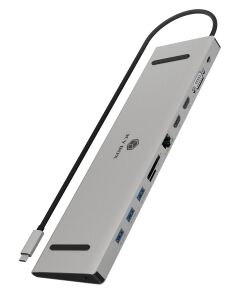 ICY BOX DockingStation 11-in-1, Notebook