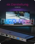 ICY BOX DockingStation 11-in-1, Notebook