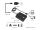 Conceptronic HUBBIES 4-Port-USB 3.0/2.0-Hub, 90cm Kabel