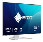 EIZO FlexScan EV3240X-WT Computerbildschirm 80 cm (31.5") 3840 x 2160 Pixel 4K Ultra HD LCD Weiß