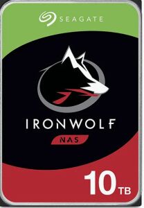 Seagate IronWolf ST10000VN000 Interne Festplatte 10 TB 7200 RPM 256 MB 3.5" Serial ATA III
