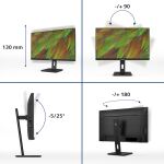 Philips 3000 series 27B1U3900/00 Computerbildschirm 68,6 cm (27") 3840 x 2160 Pixel 4K Ultra HD LCD Schwarz