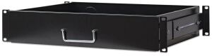 Intellinet 19" Schublade, 2 HE, 350 mm Fachbodentiefe, schwarz
