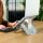 R-Go Tools Laptopständer R-Go Riser Flexible, ergonomisch faltbarer und einstellbarer Laptopständer, Silber