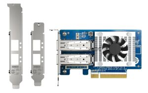 QNAP QXG-25G2SF-CX6 Netzwerkkarte Eingebaut Faser 25000 Mbit/s