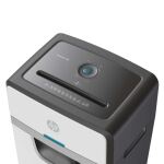 HP 2808 Aktenvernichter Mikrogeschnittene Zerkleinerung 65 dB 22 cm Weiß, Schwarz