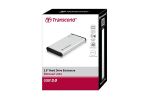 Transcend StoreJet 25S3 HDD / SSD-Gehäuse Silber 2.5" USB