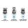 Kensington ClickSafe Universelles Anker-Kit für Sicherheits-Slots