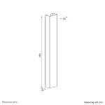 Neomounts ADS06-123WH Kabelkanal - magnetische Befestigung - universal