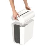 Fellowes LX Series LX65 Aktenvernichter Partikelschnitt-Zerkleinerung Weiß