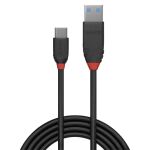 Lindy 36916 USB Kabel USB 3.2 Gen 1 (3.1 Gen 1) 1 m USB A USB C 10 Gbit/s Schwarz