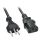 Lindy 30417 Stromkabel Schwarz 2 m C13-Koppler