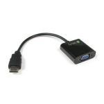Techly IDATA-HDMI-VGA2 Videokabel-Adapter VGA (D-Sub) Schwarz