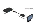 Techly IDATA-HDMI-VGA2 Videokabel-Adapter VGA (D-Sub) Schwarz