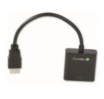 Techly IDATA-HDMI-VGA2 Videokabel-Adapter VGA (D-Sub) Schwarz
