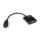 Techly IDATA-HDMI-VGA2 Videokabel-Adapter VGA (D-Sub) Schwarz