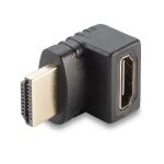Lindy 41086 Kabeladapter HDMI Schwarz