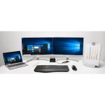 Kensington Pro Fit Ergo-Tastatur, kabellos (schwarz)