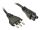 Lindy 2m, CEI23-16-VII - IEC 320 C5 Schwarz C5-Koppler