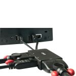 Lindy 38182 Videokabel-Adapter 0,15 m Schwarz