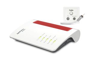 Box FRITZ! 6670 WLAN-Router Dual-Band (2,4 GHz/5 GHz) Weiß