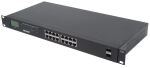 Intellinet 16-Port Gigabit Ethernet PoE+ Switch mit 2...