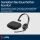 HP Poly Blackwire 5210 Monaural USB-C-Headset +3,5-mm-Stecker +USB-C/A-Adapter (Packungseinheit)