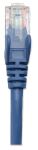 Intellinet Netzwerkkabel, Cat6, U/UTP, CCA, Cat6-kompatibel, RJ45-Stecker/RJ45-Stecker, 1,0 m, blau