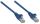 Intellinet Netzwerkkabel, Cat6, U/UTP, CCA, Cat6-kompatibel, RJ45-Stecker/RJ45-Stecker, 1,0 m, blau
