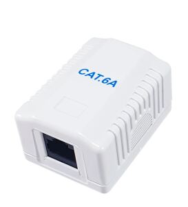 Equip 235215 Netzwerkanschlussdose Cat6a Weiß