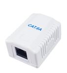 Equip 235215 Netzwerkanschlussdose Cat6a Weiß