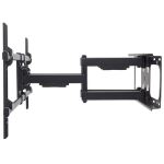 Manhattan Universal Wandhalterung für Großbildschirme, neig- und schwenkbar, Für Flachbildschirme und Curved Displays von 37" bis 90"* und bis zu 75 kg, neig- und schwenkbar, schwarz