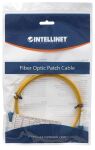 Intellinet Glasfaser LWL-Anschlusskabel, Duplex, Singlemode, LC/LC, 9/125 µm, OS2, 5 m, gelb