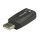 Manhattan Hi-Speed USB 3D Sound Adapter, Verbessert Audiozugriff und -Performance