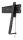Vogels PFW 6815 2,54 m (100") Schwarz
