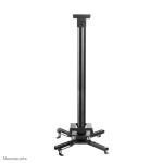 Neomounts CL25-540BL1 Beamer Deckenhalterung - H 60,5-90,5 cm - einfache Installation - volle Bewegung