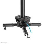 Neomounts CL25-540BL1 Beamer Deckenhalterung - H 60,5-90,5 cm - einfache Installation - volle Bewegung
