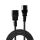 Lindy 30321 Stromkabel Schwarz 1 m C14-Koppler C13-Koppler