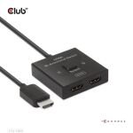 CLUB3D CSV-1384 Tastatur/Video/Maus (KVM)-Switch Schwarz