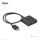 CLUB3D CSV-1384 Tastatur/Video/Maus (KVM)-Switch Schwarz