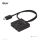CLUB3D CSV-1384 Tastatur/Video/Maus (KVM)-Switch Schwarz