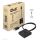 CLUB3D CSV-1384 Tastatur/Video/Maus (KVM)-Switch Schwarz