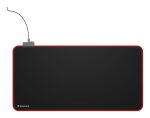 GENESIS Boron 500 XXL RGB Gaming-Mauspad Schwarz