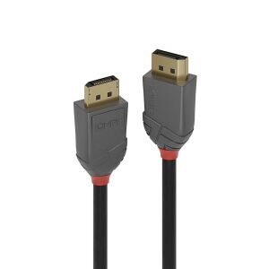 Lindy 36481 DisplayPort-Kabel 1 m Schwarz, Grau